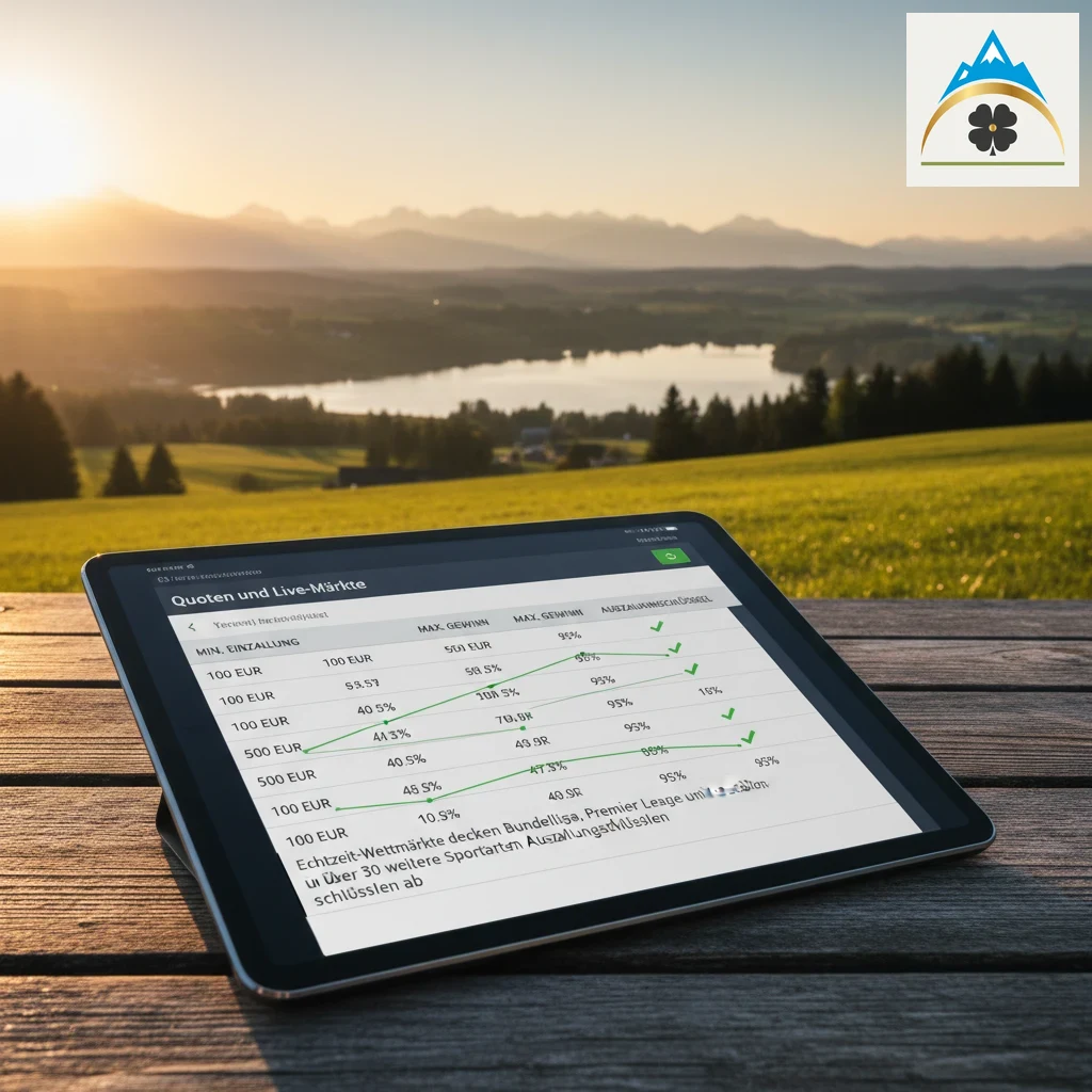 Live Quoten und Sportstatistiken auf einem Bildschirm während eines Spiels